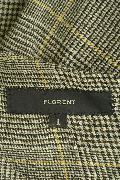 FLORENT（フローレント）の古着「チェックバックギャザーブラウス（カットソー・プルオーバー）」大画像６へ