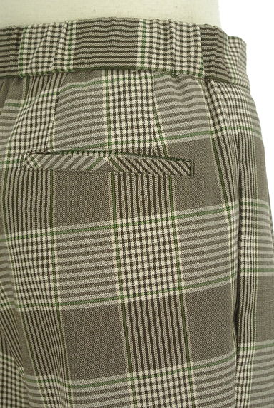 FLORENT（フローレント）の古着「裾ロールアップチェックテーパードパンツ（パンツ）」大画像４へ