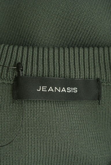 JEANASiS（ジーナシス）の古着「ロールアップ袖Vネックニット（ニット）」大画像６へ