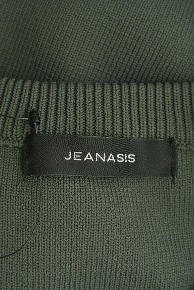 JEANASiS（ジーナシス）の古着「ロールアップ袖Vネックニット（ニット）」大画像６へ
