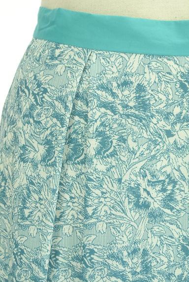 MAKELET LYON（メイクレットリヨン）の古着「花柄膝丈タックスカート（スカート）」大画像４へ