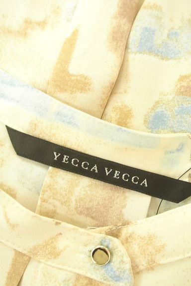 YECCA VECCA（イェッカヴェッカ）の古着「フレンチスリーブシフォンブラウス（カットソー・プルオーバー）」大画像６へ