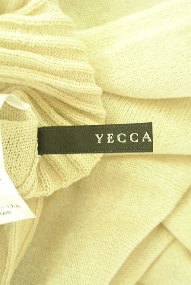 YECCA VECCA（イェッカヴェッカ）の古着「袖口切替ハイネックシアーニット（ニット）」大画像６へ