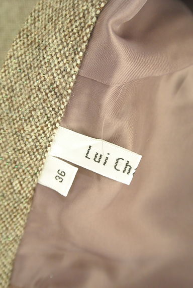 LUI CHANTANT（ルイシャンタン）の古着「膝丈ボックスプリーツラメスカート（スカート）」大画像６へ