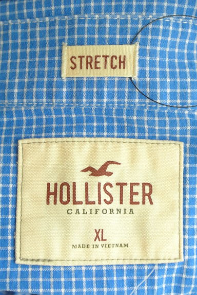 Hollister Co.（ホリスター）の古着「チェック柄ラウンドヘムシャツ（カジュアルシャツ）」大画像６へ