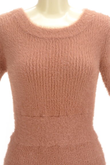 RESEXXY（リゼクシー）の古着「ロングシャギーニットワンピース（ワンピース・チュニック）」大画像４へ