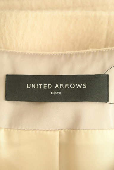 UNITED ARROWS（ユナイテッドアローズ）の古着「ノーカラーウールロングコート（コート）」大画像６へ