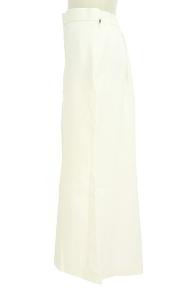 LAUTREAMONT（ロートレアモン）の古着「裾タックロングフレアスカート（ロングスカート・マキシスカート）」大画像３へ