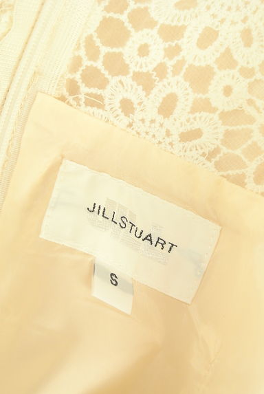 JILL by JILLSTUART（ジルバイジルスチュアート）の古着「刺繍オーガンジ―切替ミニワンピース（ワンピース・チュニック）」大画像６へ