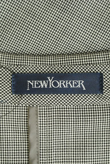 NEW YORKER（ニューヨーカー）の古着「チェック柄テーラードジャケット（ジャケット）」大画像６へ