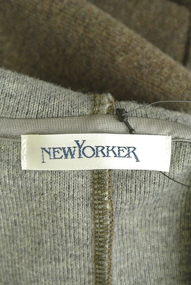 NEW YORKER（ニューヨーカー）の古着「バイカラーロングコート（カーディガン・ボレロ）」大画像６へ