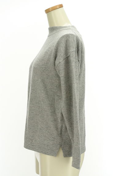 INED（イネド）の古着「モックネックニットトップス（ニット）」大画像３へ