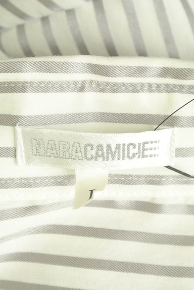 NARA CAMICIE（ナラカミーチェ）の古着「ストライプシャツ（カジュアルシャツ）」大画像６へ