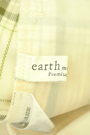earth music&ecology（アースミュージック＆エコロジー）の古着「ベルト付きチェックロングスカート（ロングスカート・マキシスカート）」大画像６へ