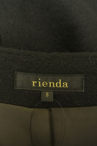 rienda（リエンダ）の古着「ボリューム袖ノーカラーロングコート（コート）」大画像６へ