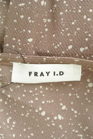 FRAY I.D（フレイアイディー）の古着「ランダムドットＶマキシワンピース（ワンピース・チュニック）」大画像６へ