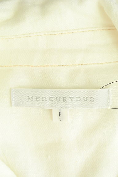 MERCURYDUO（マーキュリーデュオ）の古着「デニム風ステッチジャケット（ブルゾン・スタジャン）」大画像６へ