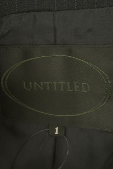 UNTITLED（アンタイトル）の古着「ワンボタンストライプテーラードジャケット（ジャケット）」大画像６へ