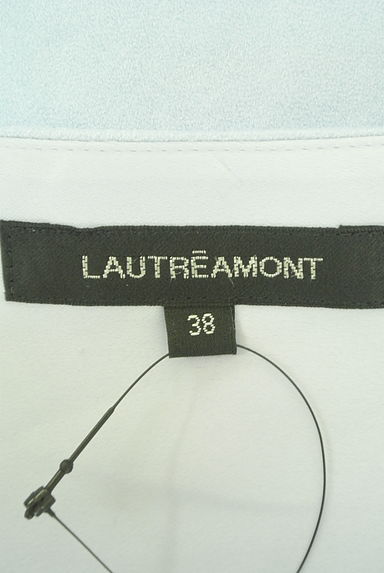 LAUTREAMONT（ロートレアモン）の古着「フレアスリーブ光沢タックカットソー（カットソー・プルオーバー）」大画像６へ