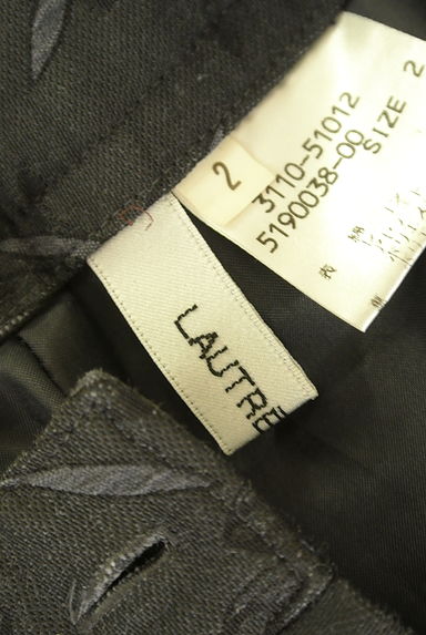 LAUTREAMONT（ロートレアモン）の古着「リーフ刺繡ブーツカットパンツ（パンツ）」大画像６へ