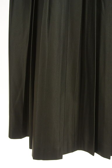 Lois CRAYON（ロイスクレヨン）の古着「フェイクレザーミディプリーツスカート（スカート）」大画像５へ