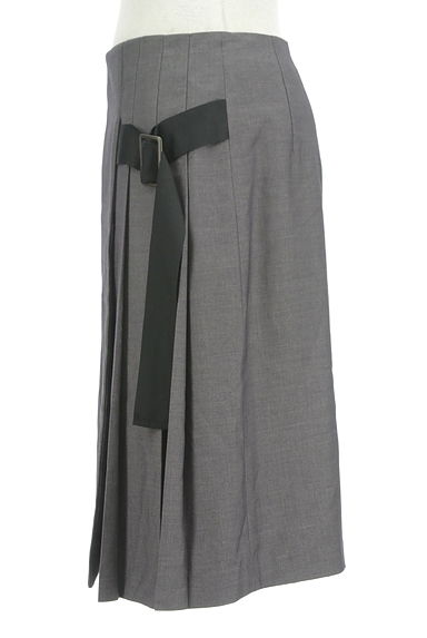 Lois CRAYON（ロイスクレヨン）の古着「バックル付ラップ風膝丈スカート（ミニスカート）」大画像３へ
