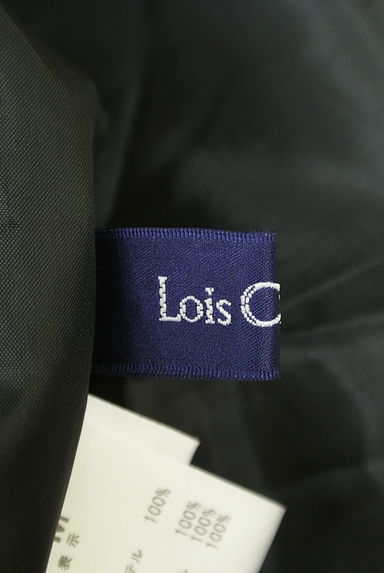Lois CRAYON（ロイスクレヨン）の古着「フロッキードット膝上フレアスカート（スカート）」大画像６へ