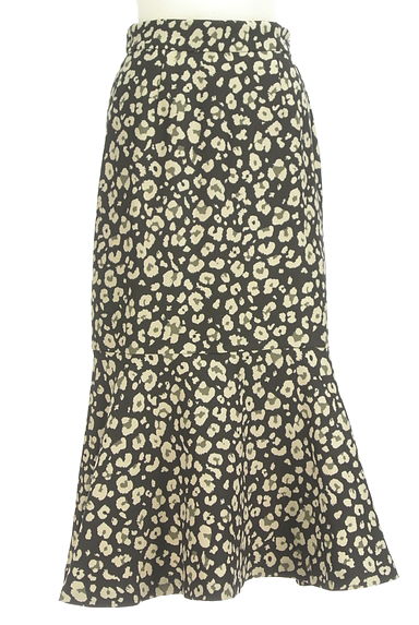 AZUL BY MOUSSY（アズールバイマウジー）の古着「レオパード柄マーメイドロングスカート（ロングスカート・マキシスカート）」大画像１へ