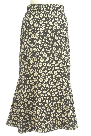 AZUL BY MOUSSY（アズールバイマウジー）の古着「レオパード柄マーメイドロングスカート（ロングスカート・マキシスカート）」大画像２へ