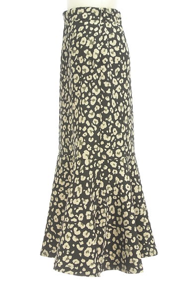 AZUL BY MOUSSY（アズールバイマウジー）の古着「レオパード柄マーメイドロングスカート（ロングスカート・マキシスカート）」大画像３へ