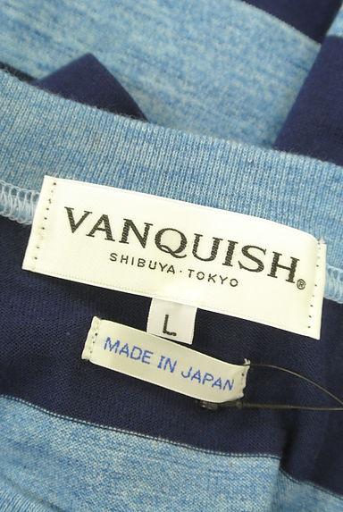 Vanquish（ヴァンキッシュ）の古着「ポケット付きボーダーTシャツ（Ｔシャツ）」大画像６へ