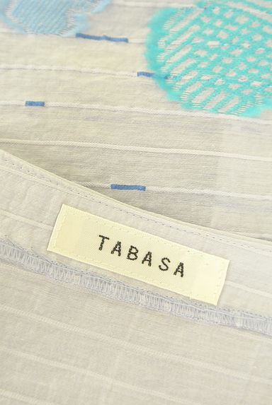TABASA（タバサ）の古着「花刺繍シアーミニワンピース（ワンピース・チュニック）」大画像６へ