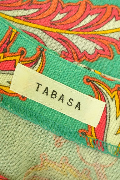 TABASA（タバサ）の古着「花柄膝上ワンピース（ワンピース・チュニック）」大画像６へ