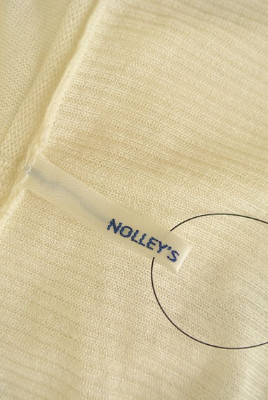 NOLLEY'S（ノーリーズ）の古着「リブ切替ニットカーディガン（カーディガン・ボレロ）」大画像６へ