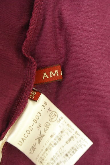 AMACA（アマカ）の古着「リボンタイ五分袖ニット（カットソー・プルオーバー）」大画像６へ