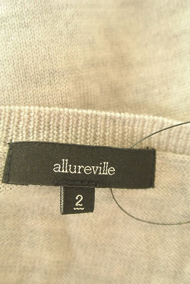 allureville（アルアバイル）の古着「ラグランスリーブＶニット（ニット）」大画像６へ