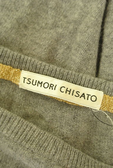 TSUMORI CHISATO（ツモリチサト）の古着「ビーズ刺繍膝上ニットワンピース（ワンピース・チュニック）」大画像６へ