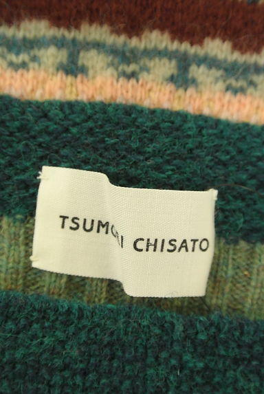 TSUMORI CHISATO（ツモリチサト）の古着「フェアアイル柄スクエアネックニット（ニット）」大画像６へ
