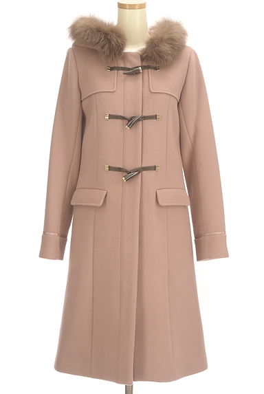 LAISSE PASSE（レッセパッセ）の古着「フォックスファーダッフルロングコート（コート）」大画像１へ