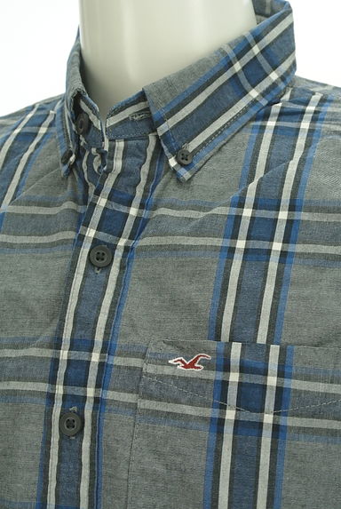 Hollister Co.（ホリスター）の古着「胸ポケットチェック長袖シャツ（カジュアルシャツ）」大画像４へ