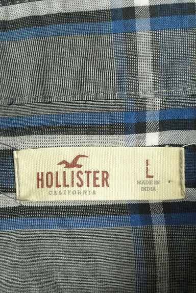 Hollister Co.（ホリスター）の古着「胸ポケットチェック長袖シャツ（カジュアルシャツ）」大画像６へ