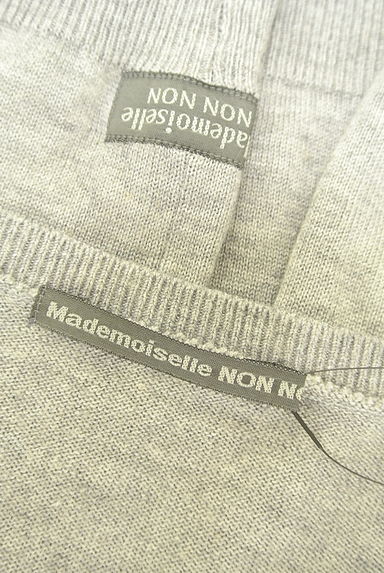 Mademoiselle NON NON（マドモアゼルノンノン）の古着「半袖ニットプルオーバー（ニット）」大画像６へ