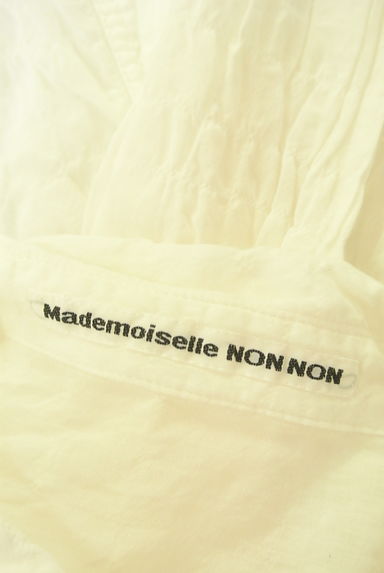 Mademoiselle NON NON（マドモアゼルノンノン）の古着「ピンタックワッシャーブラウス（ブラウス）」大画像６へ