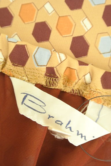 Brahmin（ブラーミン）の古着「幾何学模様膝下シフォンスカート（スカート）」大画像６へ