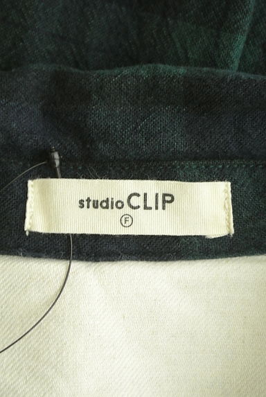 studio CLIP（スタディオクリップ）の古着「ラウンドヘムコットンリネンシャツ（カジュアルシャツ）」大画像６へ