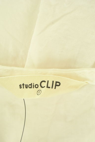 studio CLIP（スタディオクリップ）の古着「サイドスリットロングブラウス（カットソー・プルオーバー）」大画像６へ