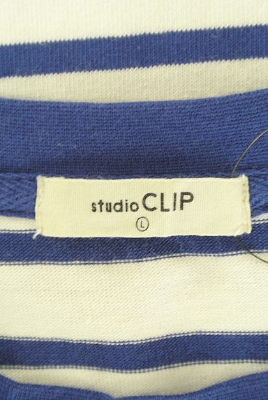 studio CLIP（スタディオクリップ）の古着「クルーネックボーダーＴシャツ（Ｔシャツ）」大画像６へ
