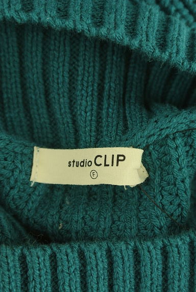 studio CLIP（スタディオクリップ）の古着「ワイドスリーブハイネックニット（セーター）」大画像６へ