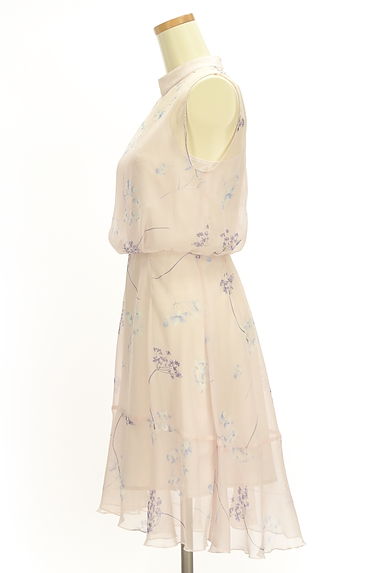 Snidel（スナイデル）の古着「膝丈花柄シフォンワンピース（ワンピース・チュニック）」大画像３へ