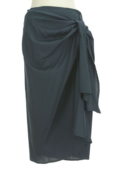 MOGA（モガ）の古着「ミモレ丈ドレープ巻きスカート（スカート）」大画像１へ